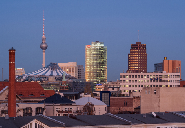 berlin outdoor scene